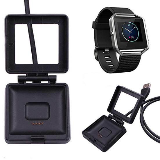 Магнитная беспроводная зарядная док-станция для смарт-часов Fitbit Blaze.
