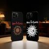 Band A-Alices In C-Chains Phone Case For iPhone17,16,15,14,13,12 Plus,Max Soft Silicone Black Cover