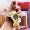 Electronic Capybara Keychain Game Controller Game Console Pendant Mini Game Keychain  Backpack