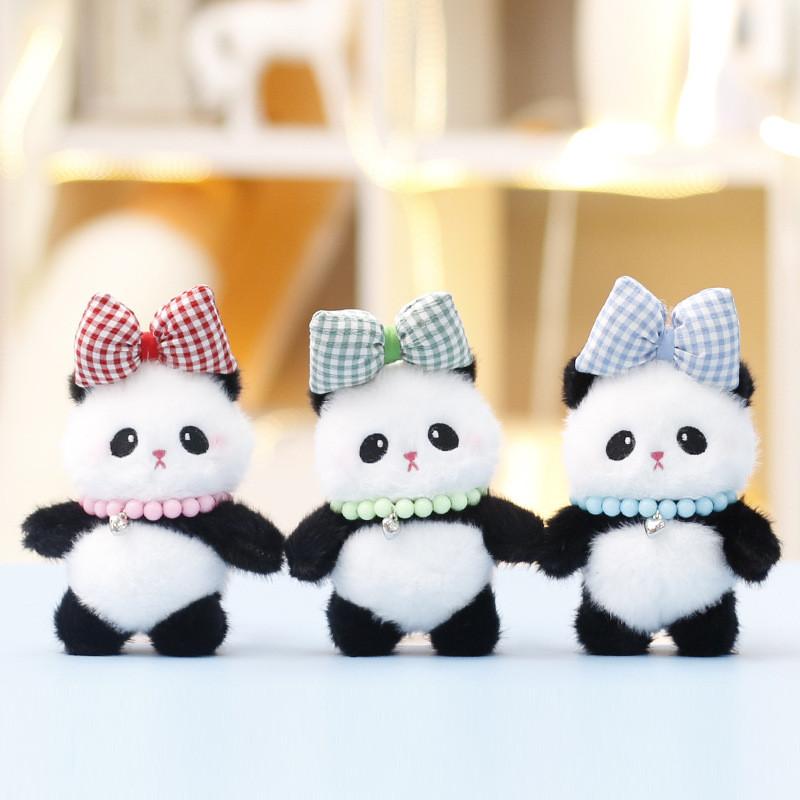 Bag Panda Messenger Plush Toy Keychain Ornament For Home Decor And Teen Gifts