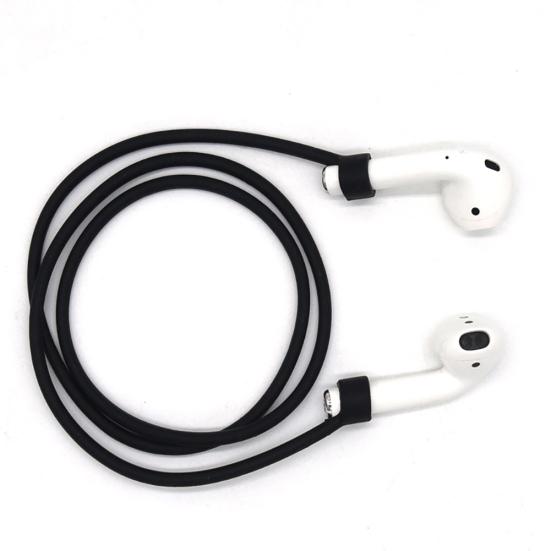 Silicone Neckband Anti-lose Cable Lanyard for AirPods Bluetooth-compatible Earphones