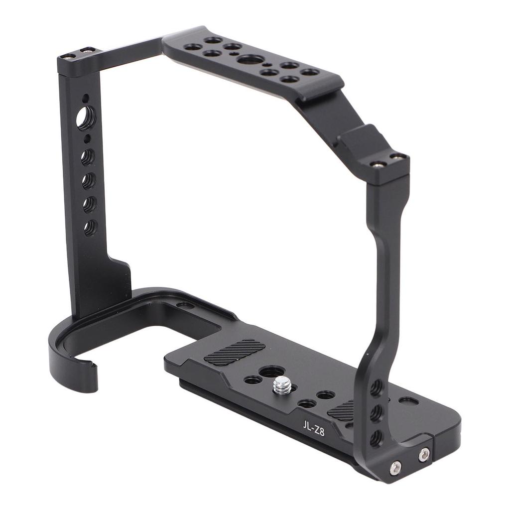 Camera Cage Video Aluminum 14in Screw Hole Cold Shoe Port for Arca for ARRI Locating Holes Hollow