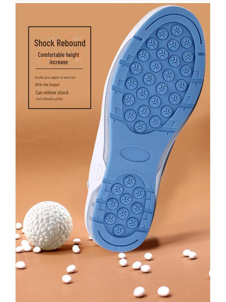 Женские летние нескользящие туфли для медсестер: Удобная, дышащая, мягкая и на плоской подошве медицинская обувь из натуральной кожи