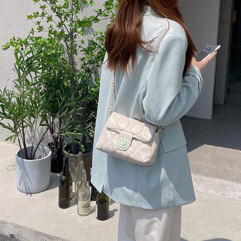 Маленькая роскошная женская сумка через плечо и почтальонка - новая модная универсальная сумка в стиле милой девушки