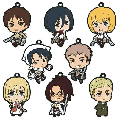 Коллекция резиновых ремешков Attack on Titan, том 2 (BOX)