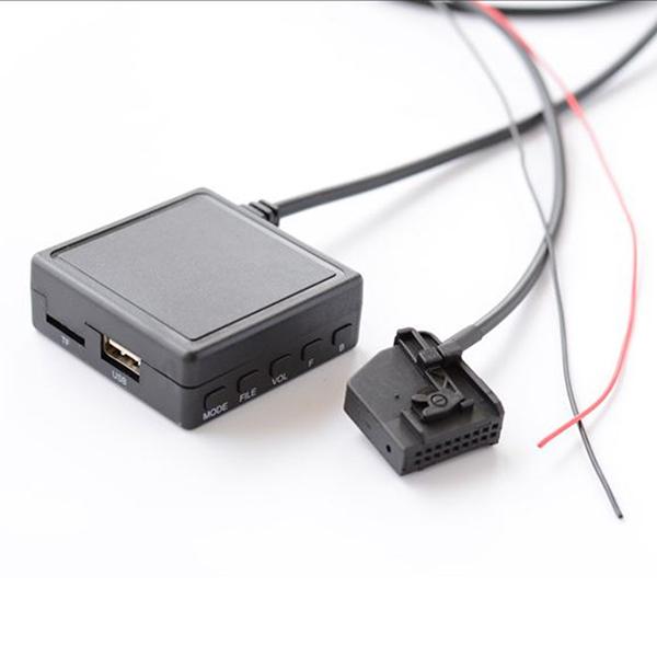 Для Mercedes Comand 2.0 Bluetooth Aux Кабель Адаптер Модуль +Микрофон Handsfree