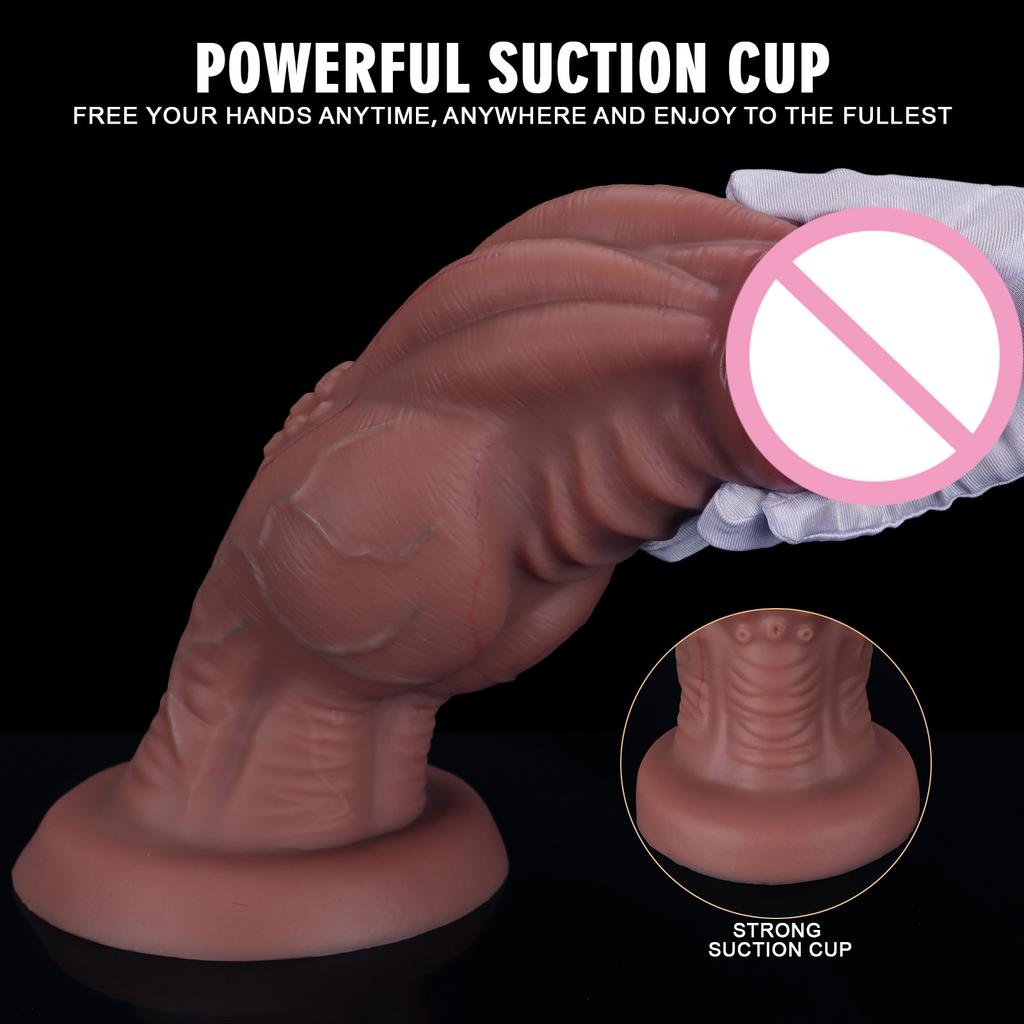 Супер Огромный Анальный Дилдо 18+ Секс-Игрушки для Женщин Мужчин Анальная Пробка Расширение Ануса Массаж G-точки/простаты Большая Анальная Пробка Батплаг