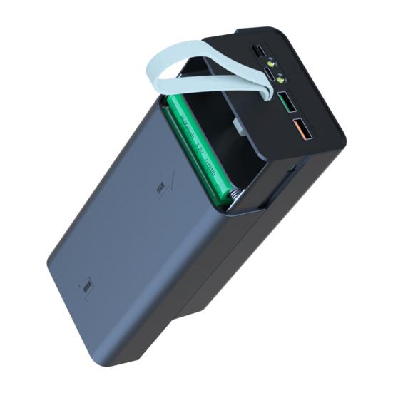 Сборная Корпусная Power Bank для DIY без пайки, 21x18650 Аккумуляторы, Портативный Зарядный Кейс, Аксессуары для Мобильного Телефона