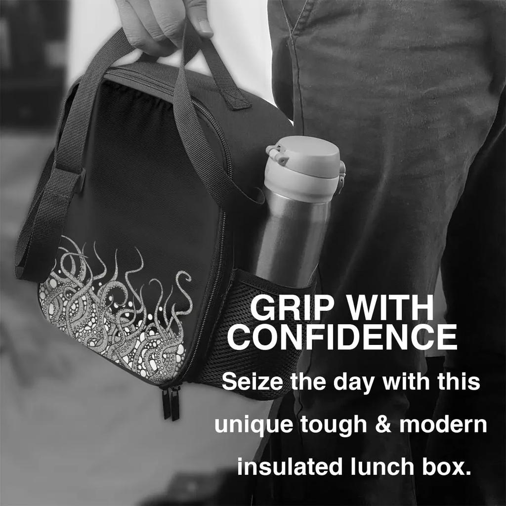 Изолированная сумка для обеда для кемпинга, путешествия, портативный термохолодильник, коробка для бенто для женщин и детей