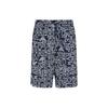 Emporio Armani Ss24 Принт с буквами по всей поверхности Прямые Свободные Пляжные брюки Мужские брюки Темно-синий 211872-4R4666-8536