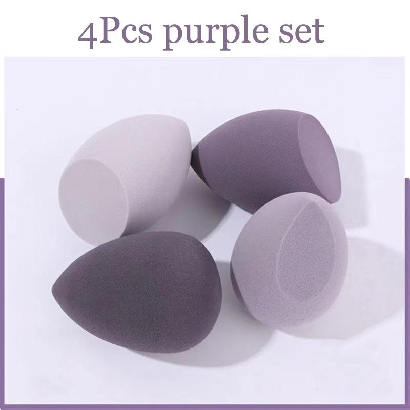 3/4 шт. набор спонжей для макияжа, красота, пудра для лица, крем-консилер, инструменты для макияжа, блендер