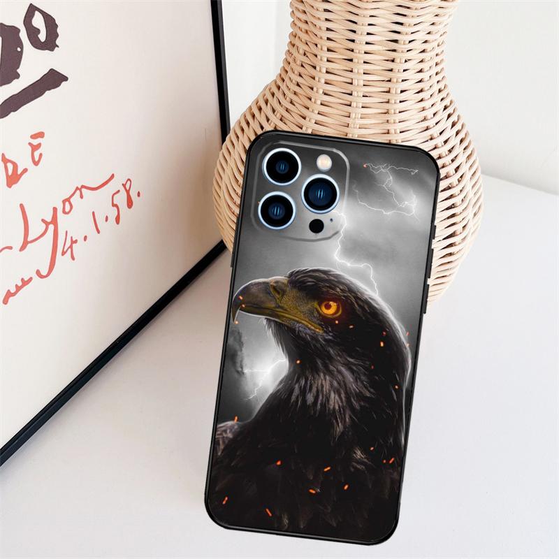 Чехол для телефона с изображением орла, ястреба, птицы, животного для iPhone 16 Pro Max 15 14 13 11 12 17 Pro Max mini 15 16 Plus 16e 17 Air Cover