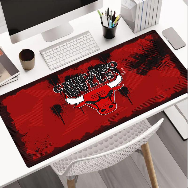 Chicago-Bulls Logo Mouse pad, Gaming Mouse Pad, keyboard pad, Desk Decor for computer notebook Fan Gift Birthday Gift