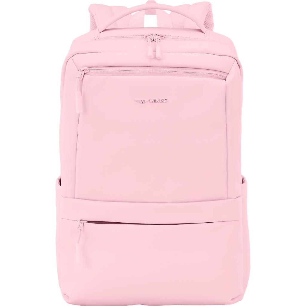 Wings Cbp003 Cabin Backpack Luggage with Laptop Pocket and Back Ventilation System Pink