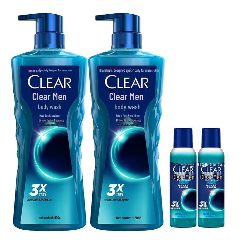 Clear Мужской гель для душа и средство для мытья тела