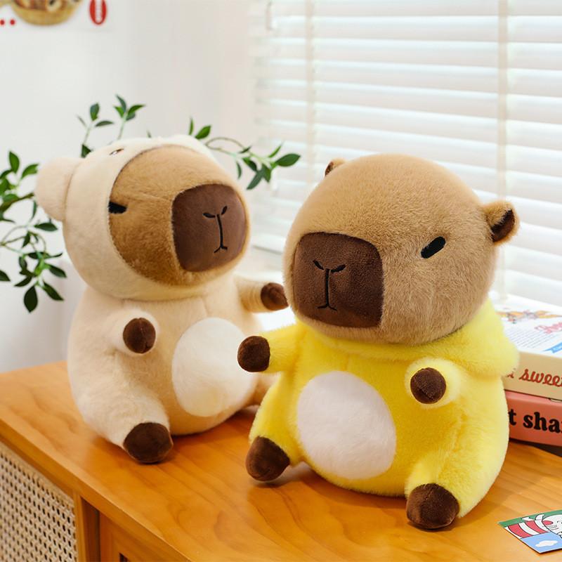 Кролик Утка Медведь Капибара Плюшевая Игрушка Мягкая Игрушка Кукла Украшения Мультфильм