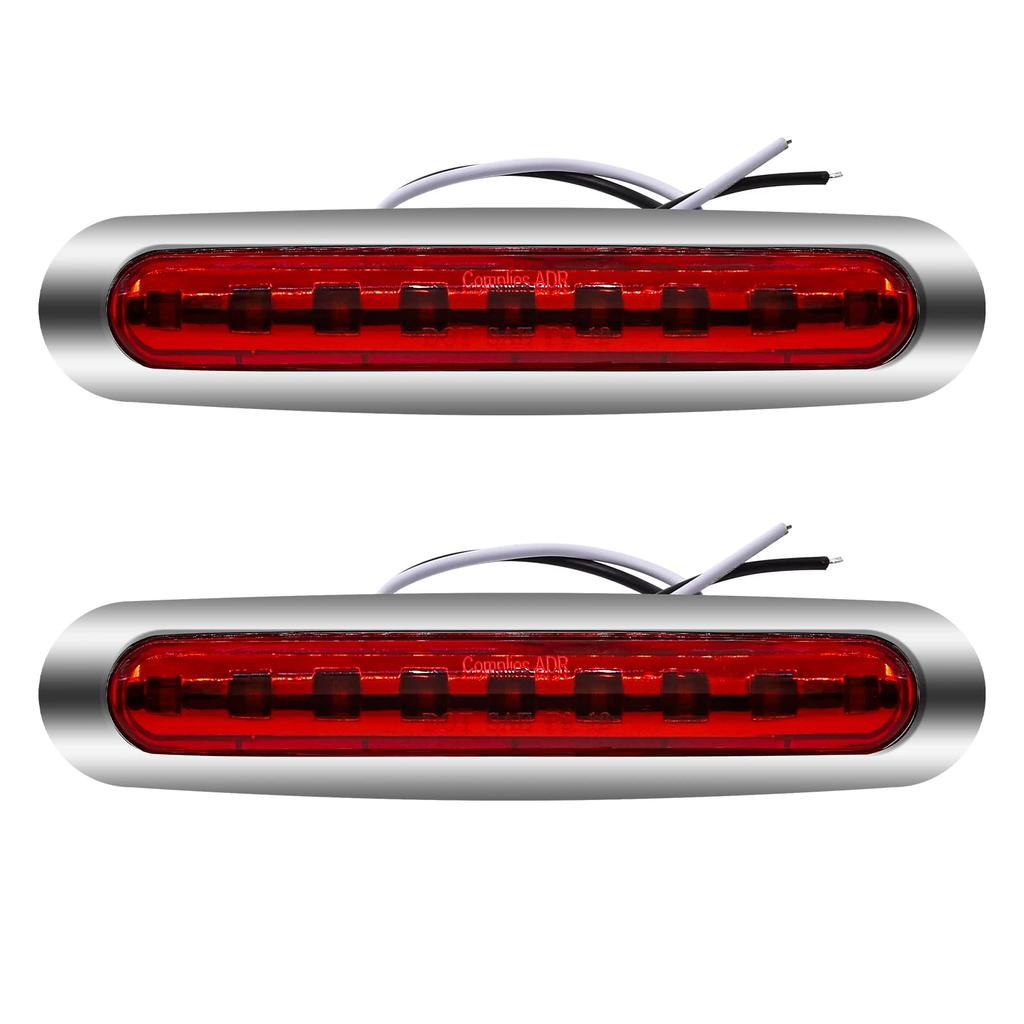 Ygmylandbb Side Marker Lamp, 9 LED Lights, Truck, Trailer, Bus, Car Width Light, Shoulder