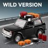 1/24 Российская LADA NIVA ВЕРСИЯ WILD Металлическая модель автомобиля Звук и свет Инерционная Детская игрушка Коллекционные предметы Подарок на день рождения