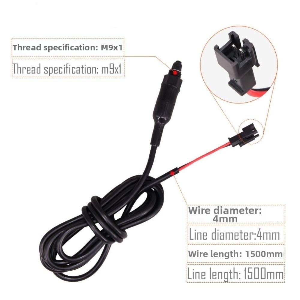 3-pin/2-pin E-Bike Power-off Switch with Broken Wire Vehicle Repair Parts Parts Accessories