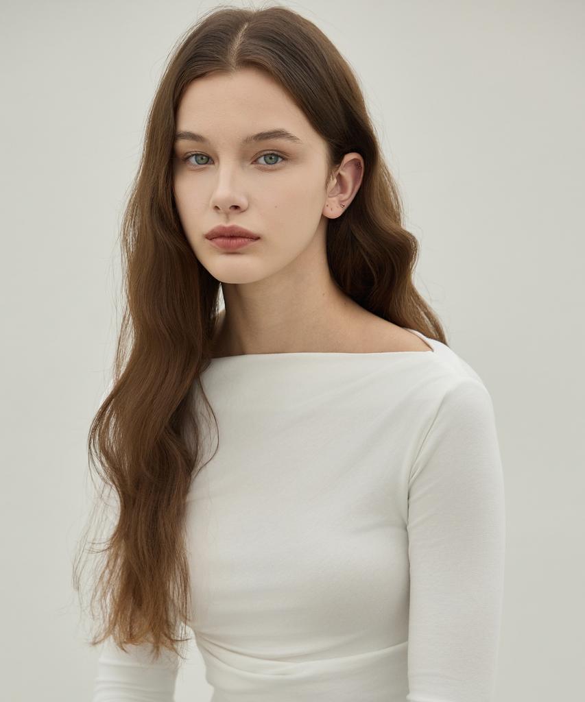 ELLIOTI Unbalanced Draped Ls Ts_2Color