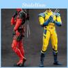 Action Deadpool Wolverine Figure Model Doll Plastic Toy Children Gift