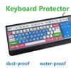 Чехол для клавиатуры, защита от пыли, водонепроницаемый ламинированный силиконовый чехол для настольной клавиатуры