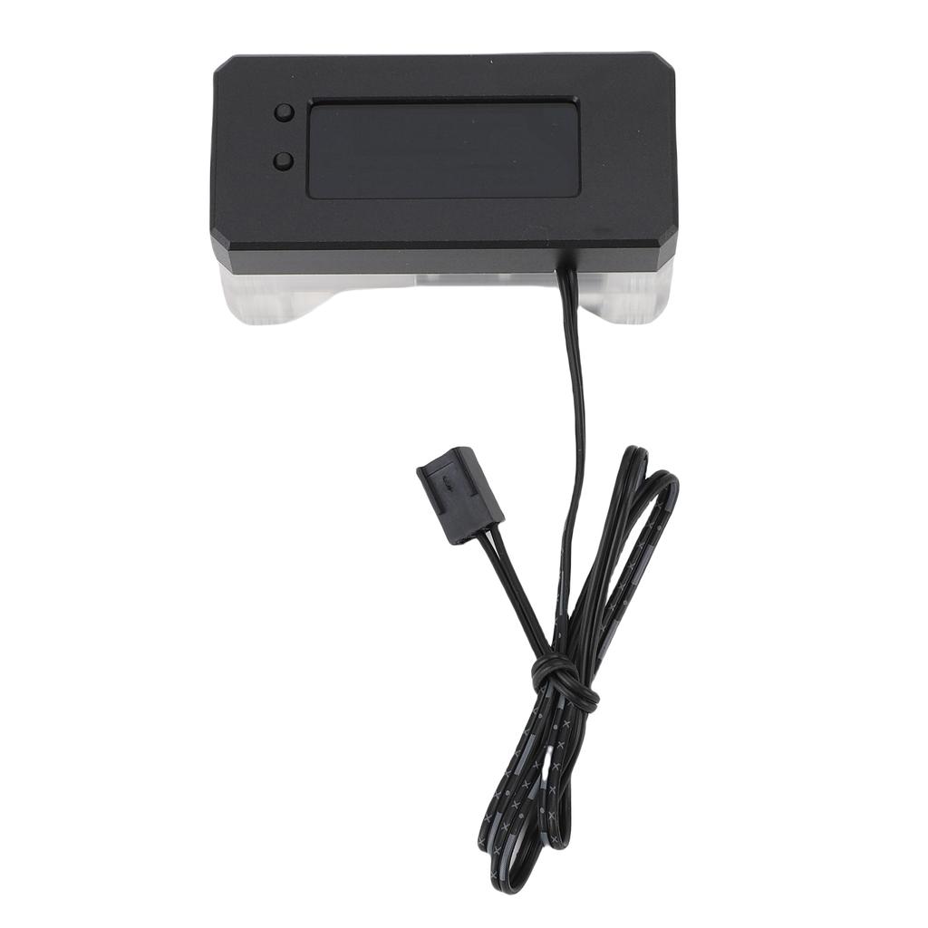 Сигнализация расходомера водяного охлаждения Многофункциональный алюминиевый сплав и акрил Высокая температура Низкие обороты Электронная вода