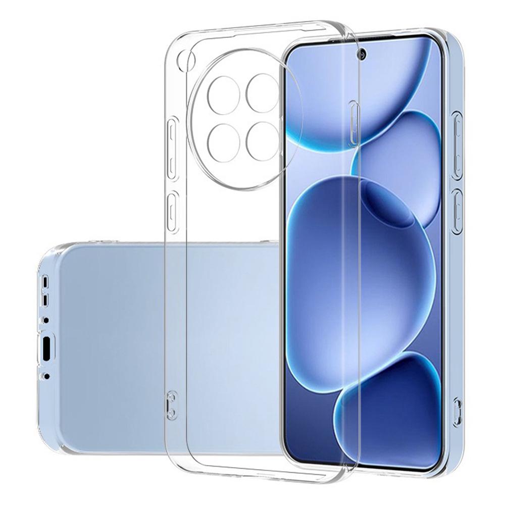 Для Oppo Find X8s 5G Задняя крышка Ультратонкий Гибкий ТПУ Прозрачный Чехол для телефона