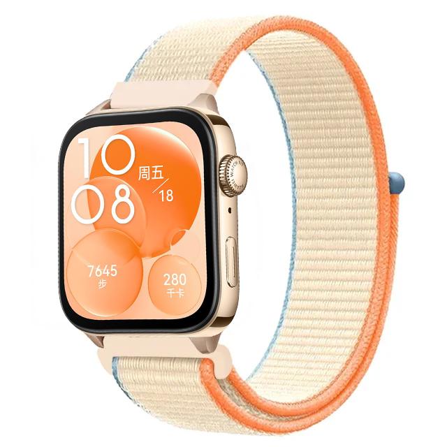 Нейлоновый петлевой ремешок для Huawei Watch Fit 3/4/4 Pro Дышащий спортивный браслет Ремешок для Huawei Watch Fit 4/Fit 4 Pro Браслет Ремень