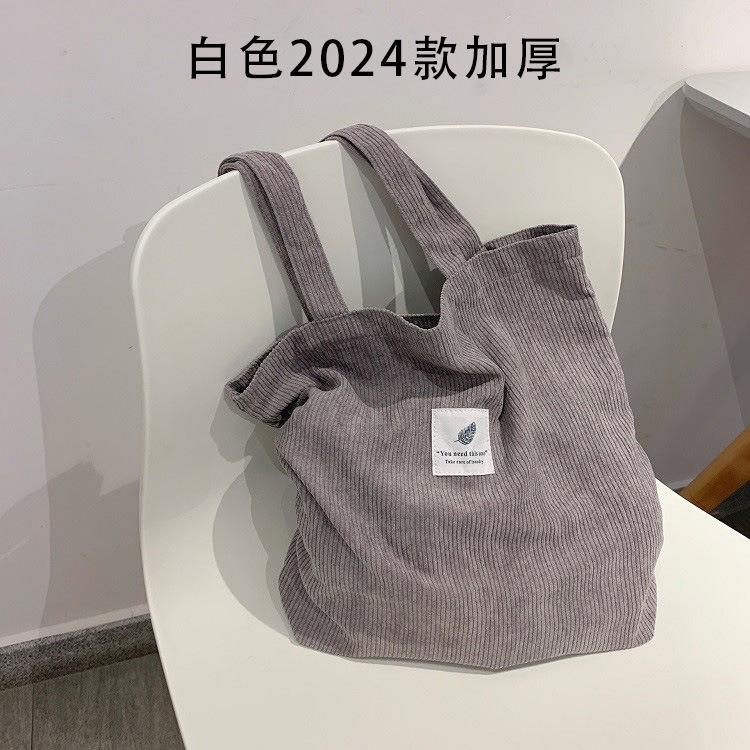 Вельветовая сумка через плечо Baita Student Handbag Shiling Leisure Shopping Bag Женская сумка-тоут