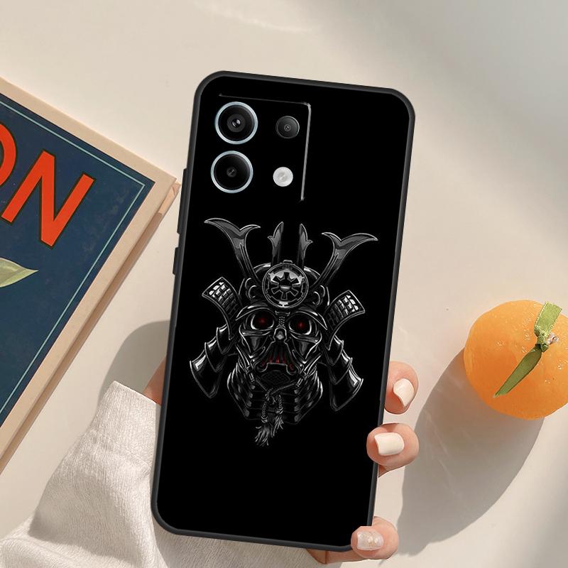 Чехол Samurai Oni Mask Для Xiaomi Redmi Note 9 10 11 12 13 14 Pro 9S 10S 11S 12S Redmi 13C 10C 12C 14C