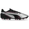 Puma King Match Модные Удобные Футбольные Бутсы Унисекс Кроссовки Серебристо-Серые 108319-02
