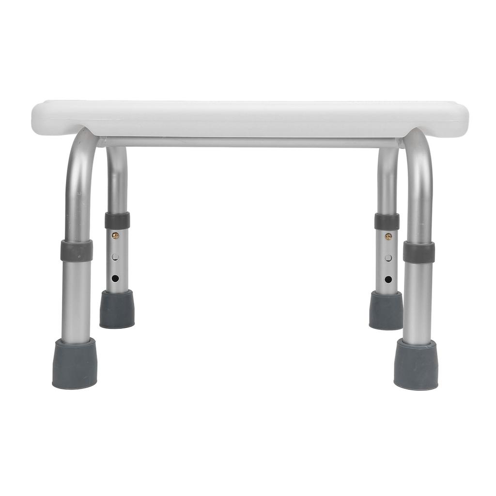 Душевой стул из алюминиевого сплава с противоскользящими дренажными отверстиями, многофункциональный стул для ванной комнаты, табурет для