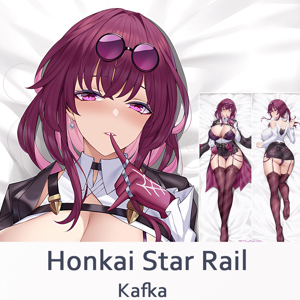 Honkai Star Rail Kafka Косплэй Dakimakura обнимающая наволочка для тела японское аниме игра наволочка Чехлы для подушек
