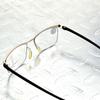 Очки для прогрессивного чтения из сплава, прямоугольник, простые деловые очки с многослойным покрытием, от +0,75 до +4, видимость вблизи и вдаль