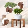 Wooden Plant Stand Storage Rack Bonsai Multipurpose Simple Flower Pot Holder Display