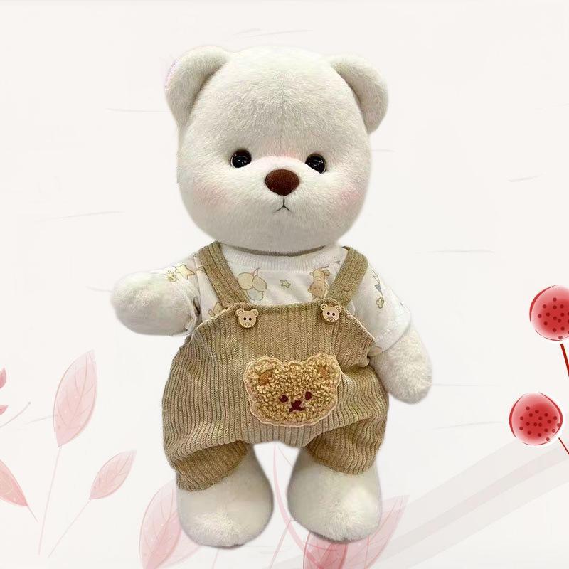 Плюшевая кукла медведь с 11 шарнирами: Трансформируемая тряпичная кукла в подарок для девочек