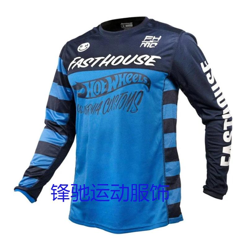 FASTHOUSE Quick-drying clothes Long-sleeved Lindao racing clothes Summer off-road clothes Motorcycle riding clothes