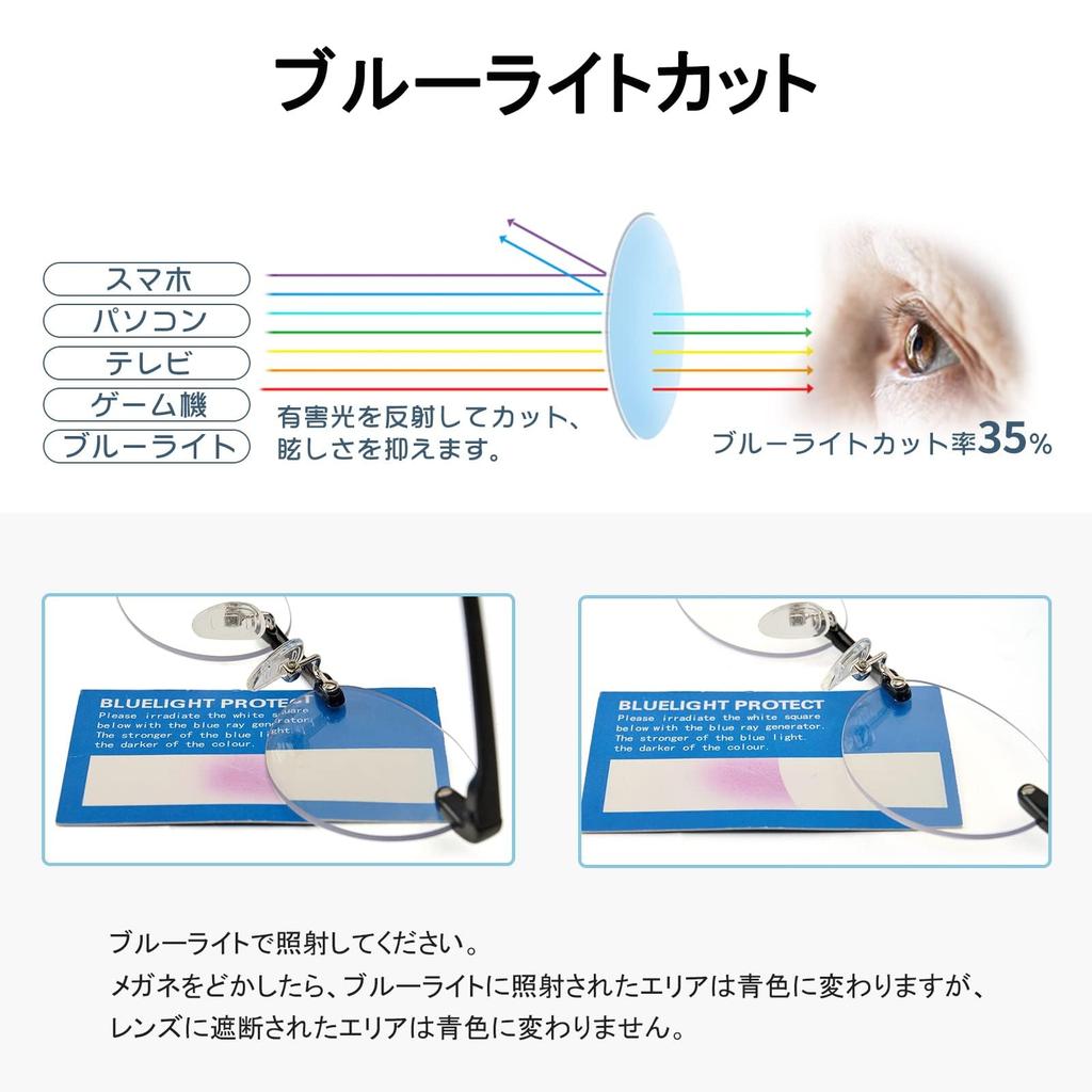 Чтение Blue Light Senior for Computers [CEETOL] Очки, Cut, женские, Очки, мужские (Рецепт +2.0, Красный)