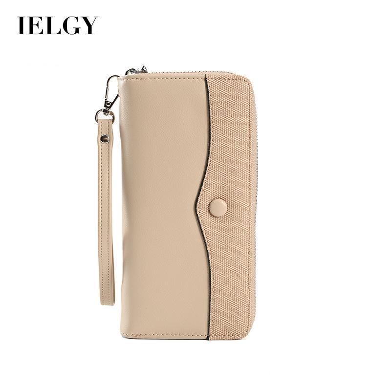 IELGY Long Zipper Large Capacity Joker Mobile Phone Bag Female