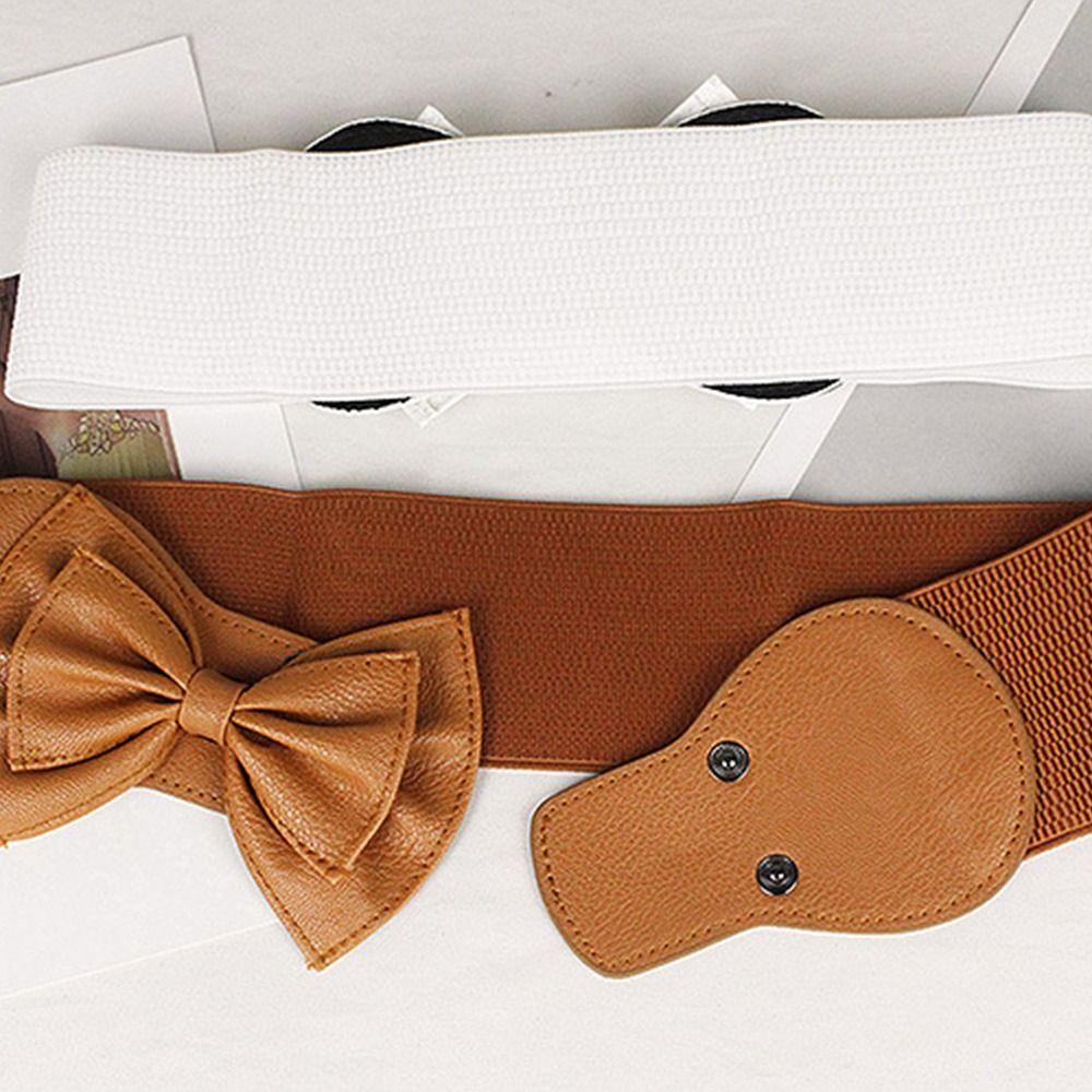 Elegant Waist Belts Women Waistband Waist Strap Elastic Belts Stretch