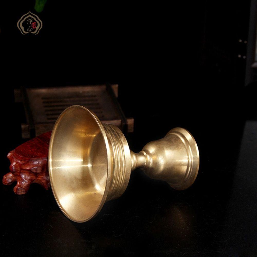 Universal Copper Butter Lamp Holder Golden Multi-Size Candle Holders Long Lamp Candlestick Home Decor