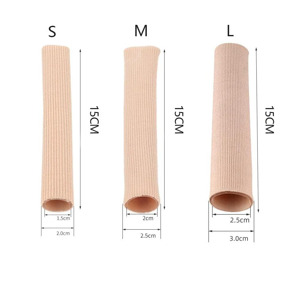 Fiber Gel Toe Cover Bandage Callus Protector Anti Abrasion Pain Relief Toe Separator Foot Care Finger Protection Foot Spa