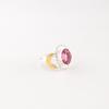 Pink Tourmaline Gemstone 925 Sterling Silver Jewelry Handmade Oval Shape Ring RR-61-7