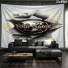 Club America Eagle Custom Name Wall Tapestry Aesthetic Wall Hanging Printed Fabric Blanket Decorative Tapestries For Bedroom Living Room Home Decor
