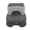 Kids Step Stool Double Antiskid Height Adjustable Widened Base Ergonomic Toddler Step Stool 2 Layer