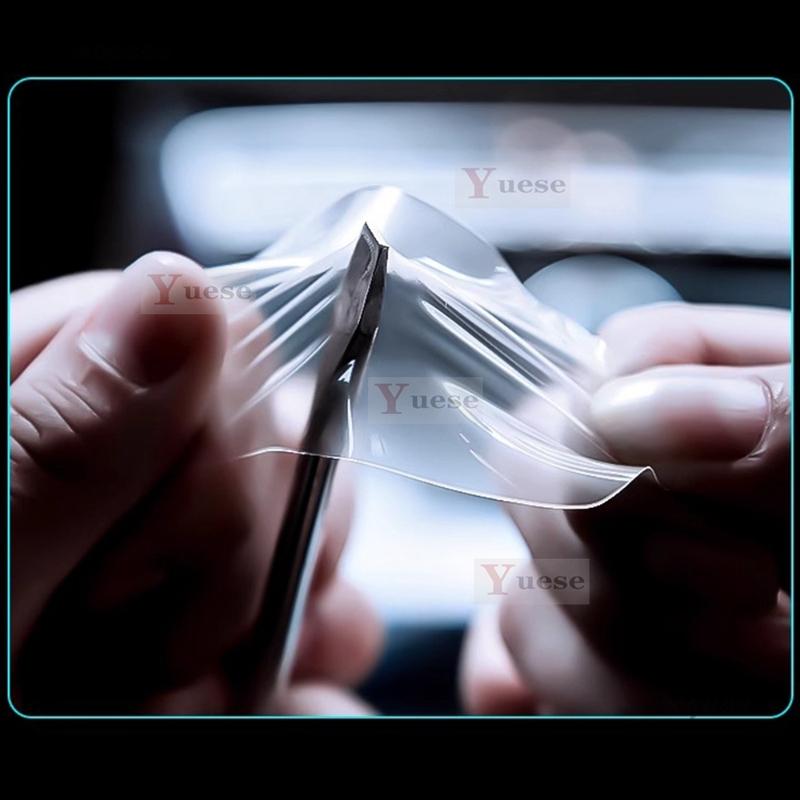 For Mitsubishi Outlander 2024 Car Interior Protector Sticker Center Control Navigation Car TPU Transparent Film