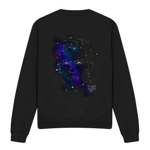 Star Trek Unisex Adult Captain Kirk Constellations Sweatshirt