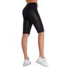 Silver-coated Women's Sweat-Inducing Yoga Shorts with Hip-Lifting Effect