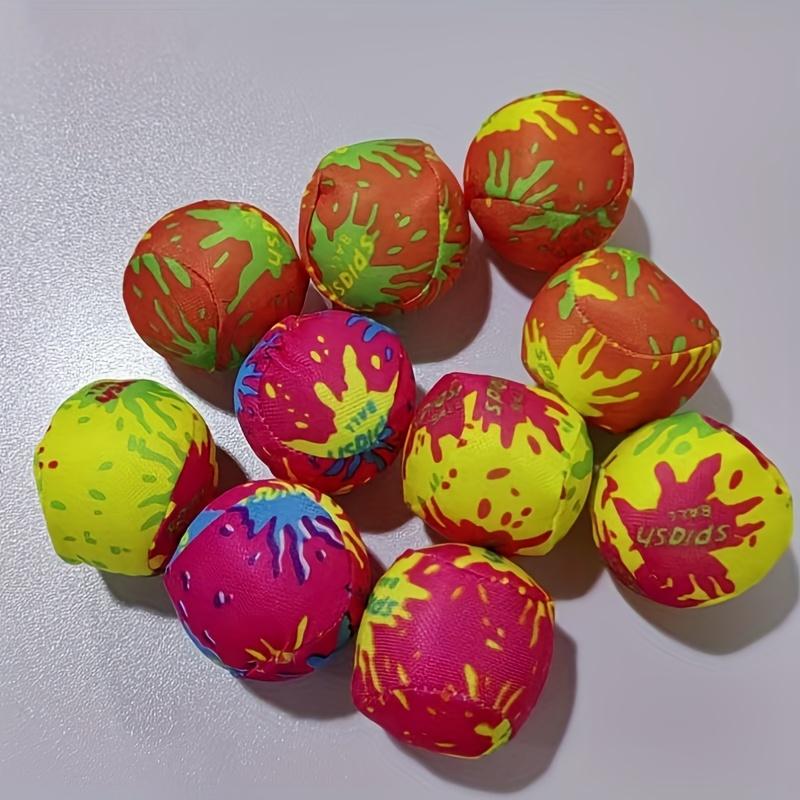 10 шт. Брызгающие водные шары, Охлаждающие водные шары для бассейна, Подходят для игры на пляже и на открытом воздухе, Случайные цвета